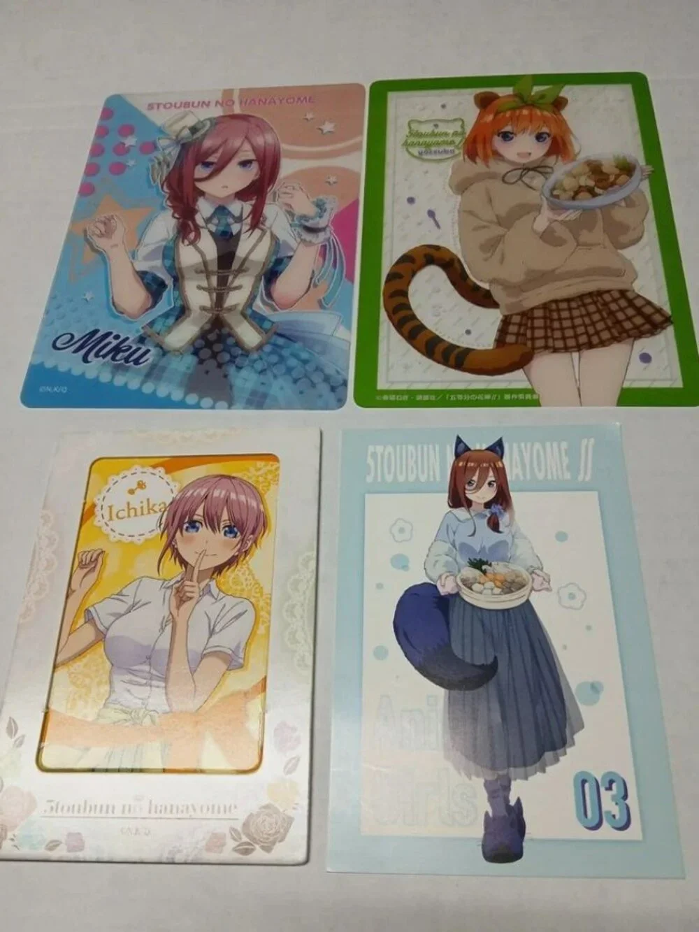 Quintessential Quintuplets Anime Lot Japan Pin Rubber Strap Keychain Art Board +